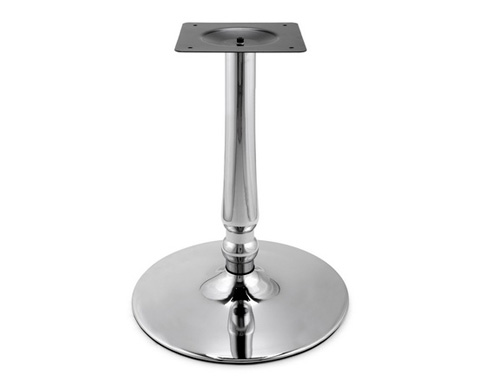 不锈钢桌脚 不锈钢圆形底盘 不锈钢桌餐桌脚20132101595