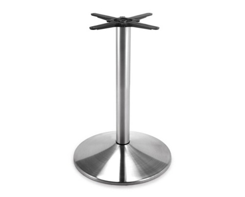 不锈钢桌脚 不锈钢圆形底盘 不锈钢桌餐桌脚20132101596